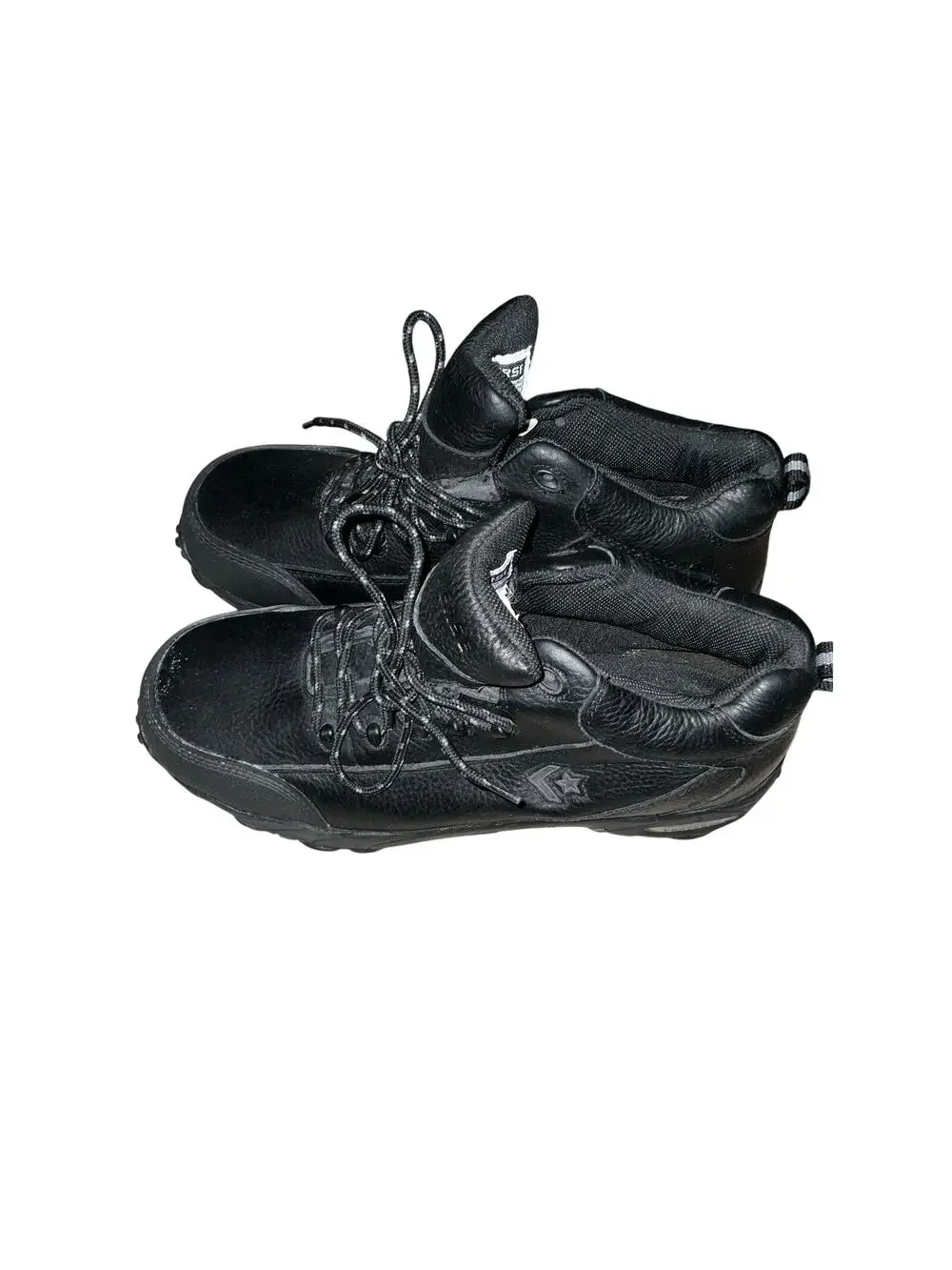 Converse Black Steel Toe Waterproof Hikers Work Boots Size 11.5